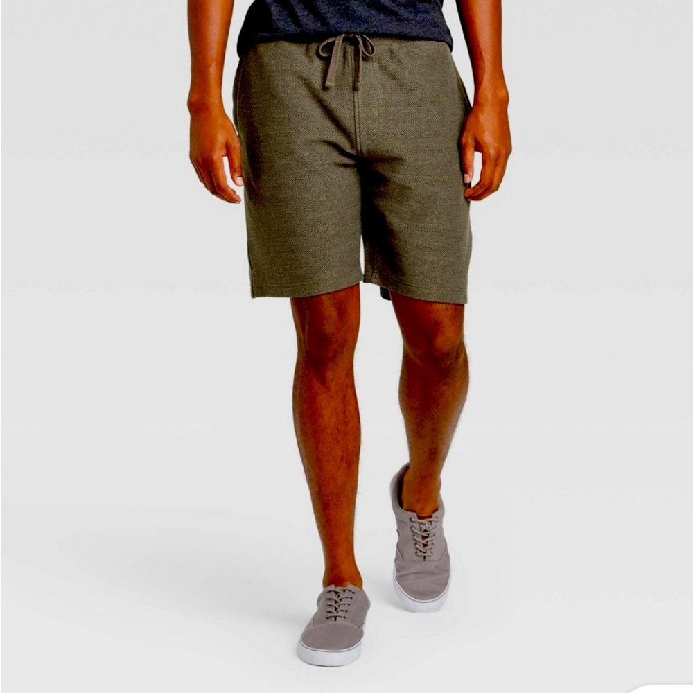 Olive Green Men’s Bermuda Shorts NEW Size L